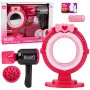 LEAN TOYS Zestaw do stylizacji włosów Suszarka Lustro Światła Dźwięki Akcesoria