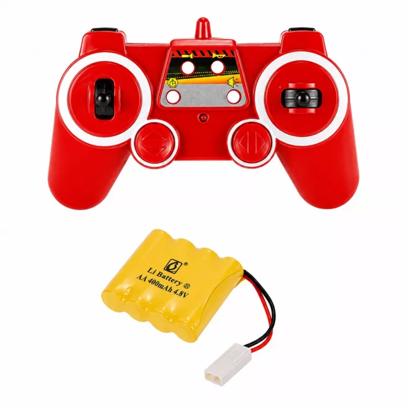 LEAN TOYS Wóz Strażacki z Obręczem 660°, Zdalnie Sterowany RC 1:20