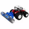 LEAN TOYS Ciągnik zdalnie sterowany z wałem RC Światła Czerwony 1:24