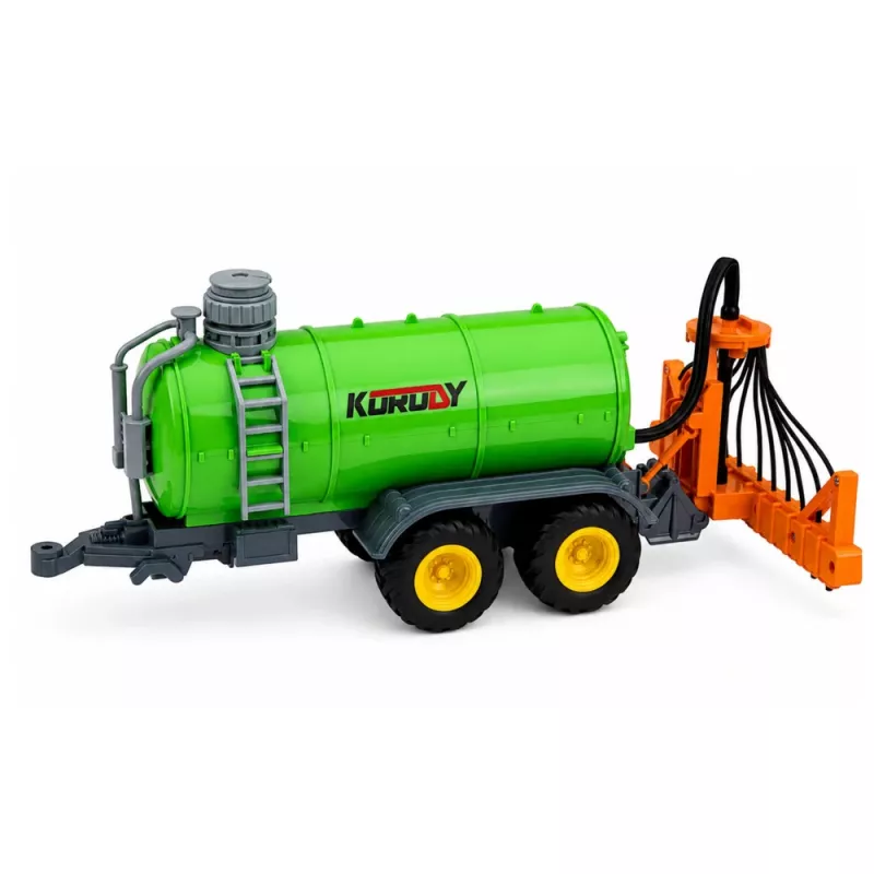 LEAN TOYS Zdalnie sterowany ciągnik rolniczy z opryskiwaczem do nawozu płynnego 1:24