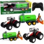 LEAN TOYS Zdalnie sterowany ciągnik rolniczy z opryskiwaczem do nawozu płynnego 1:24