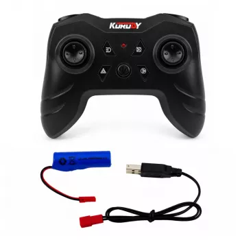 LEAN TOYS Zdalnie Sterowany Ciągnik Rolniczy RC z Wywrotką i Światłami 1:24
