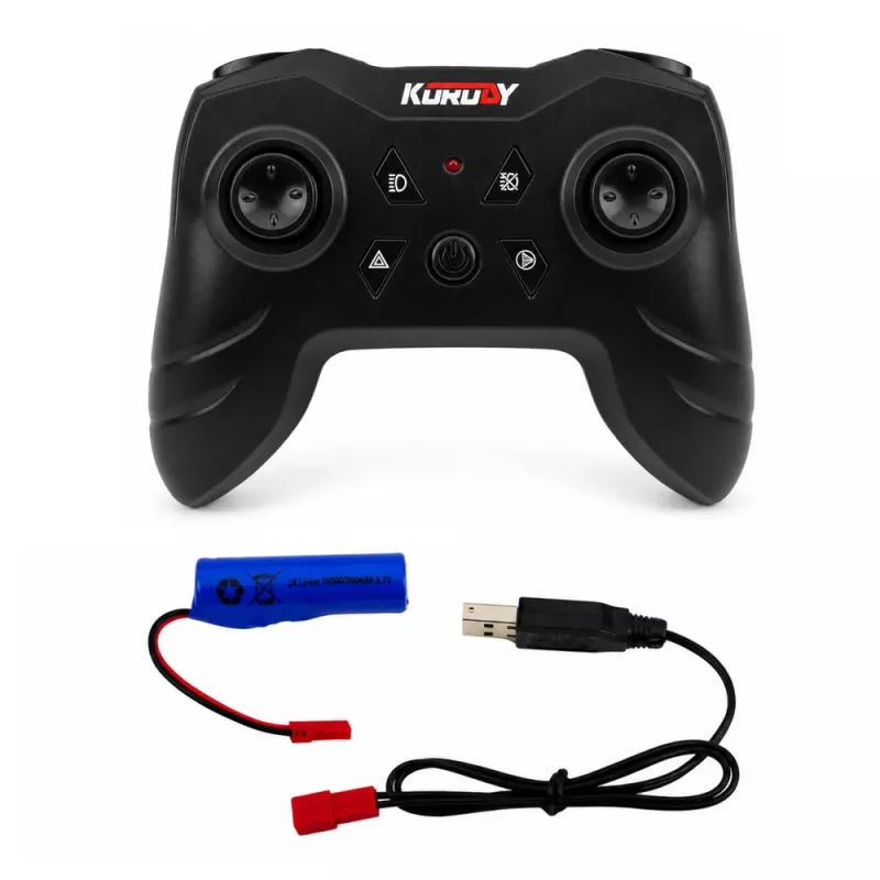 LEAN TOYS Zdalnie Sterowany Ciągnik Rolniczy RC z Wywrotką i Światłami 1:24