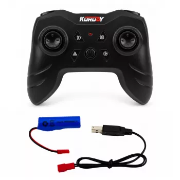 LEAN TOYS Zdalnie Sterowany Ciągnik Rolniczy RC z Wywrotką Zielony 1:24
