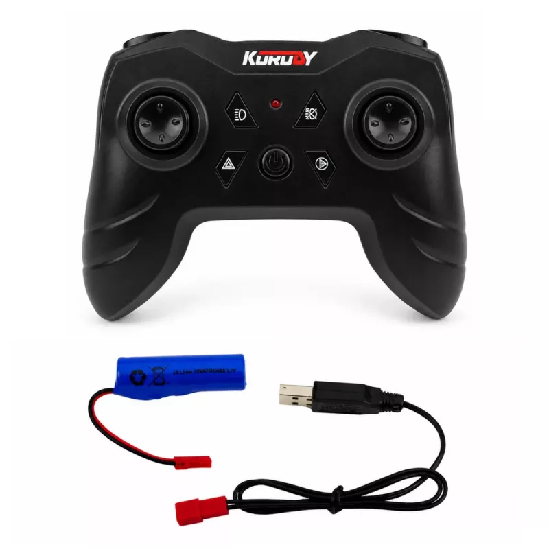 LEAN TOYS Zdalnie Sterowany Ciągnik Rolniczy RC z Wywrotką Zielony 1:24