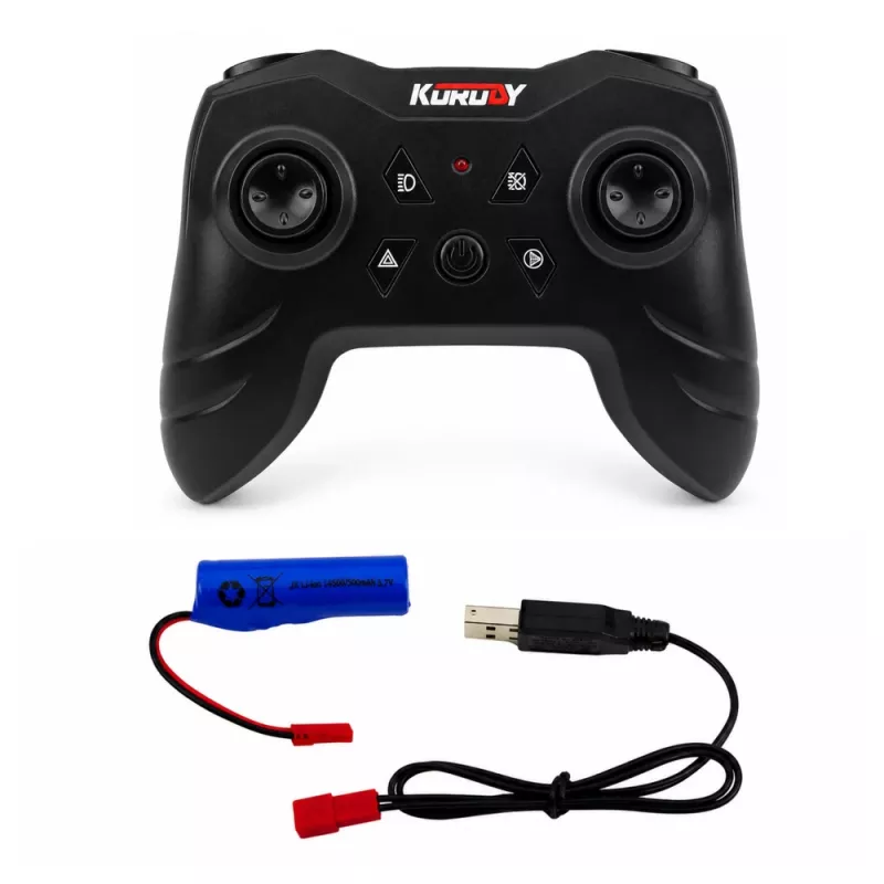 LEAN TOYS Zdalnie Sterowany Ciągnik Rolniczy RC z Wywrotką i Światłami 1:24