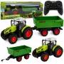LEAN TOYS Zdalnie Sterowany Ciągnik Rolniczy RC z Wywrotką i Światłami 1:24