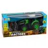 LEAN TOYS RC Tractor with Bale Gripper Remote Controlled Lights Green 1:24
