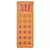 Bestway 43015 Nadmuchiwana Mata do Basenu, Pomarańczowa, 183x69x15 cm