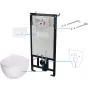 DEANTE 6-in-1 Zestaw podtynkowy do WC