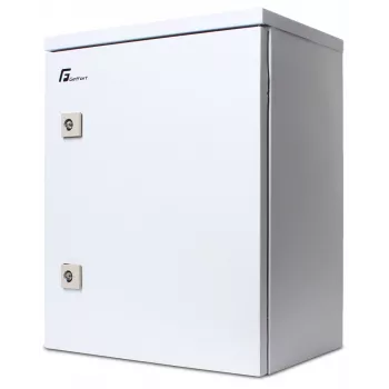 Getfort Hermetyczna Szafa Rack naścienna 10 inch 6U 330x230mm IP54 Jasnoszara