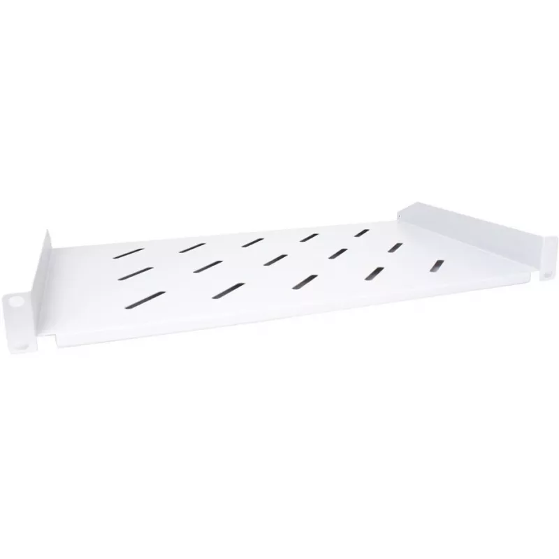 Getfort 19-calowa 1U uniwersalna półka rack 270mm głębokości Szara