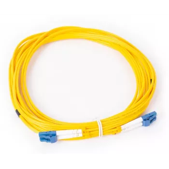 GETFORT GF-LULUD5 Jednomodowy światłowodowy kabel krosowy LC/UPC - LC/UPC Duplex 5m Żółty