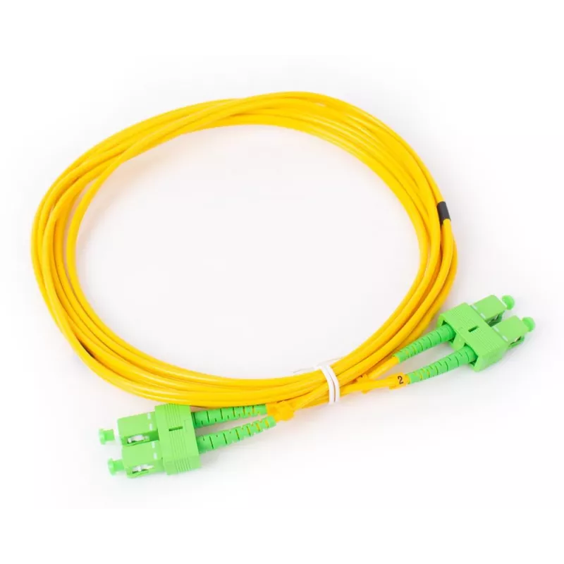 GETFORT GF-SASAD3 Jednomodowy kabel krosowy światłowodowy dupleks SC/APC-SC/APC 3m