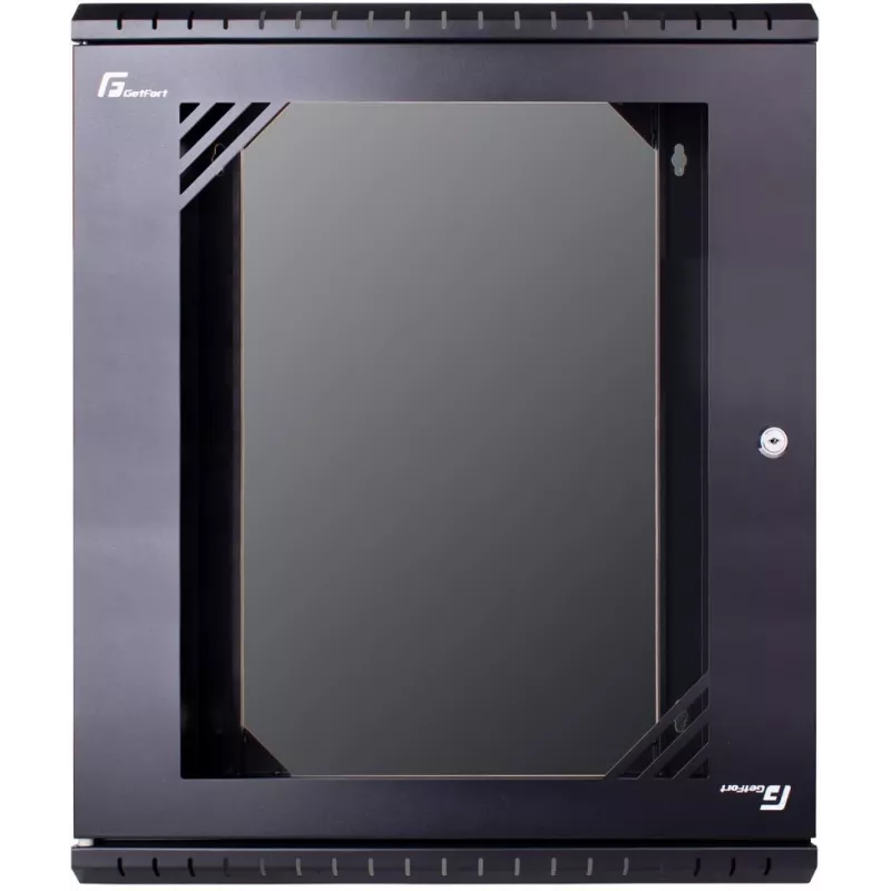 GETFORT ECO v3 19 inch 12U 520x340 Szafa Rack naścienna Czarna