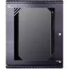 GETFORT ECO v3 19 cali 12U 520x450 Szafa Rack naścienna Czarna