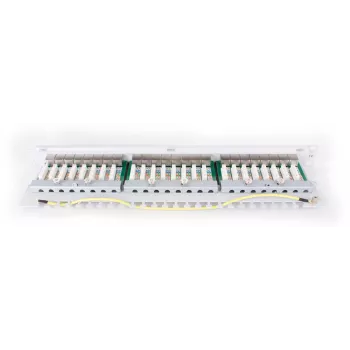 GETFORT PGF-5EFTP24-B6-G Panel Krosowy FTP Cat.5e 24 Porty Szary 1U