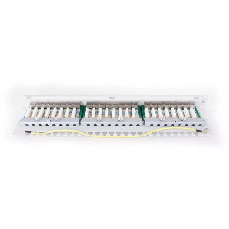 GETFORT PGF-5EFTP24-B6-G Panel Krosowy FTP Cat.5e 24 Porty Szary 1U