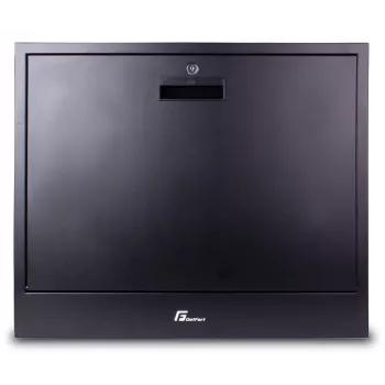 Getfort 2U Szafa ścienna CCTV 580x540x130mm Czarny