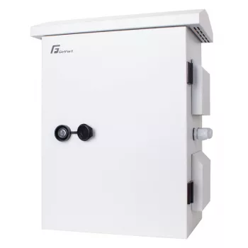 Getfort Hermetyczna Obudowa Słupowa 300x200x400 mm IP65 ABS Jasnoszary