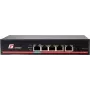 GETFORT GF-106-4PG-S-65 5-Port Gigabit PoE+ Switch (4 PoE+ Ports, 65W, 1 SFP) Desktop/Wall-Mount