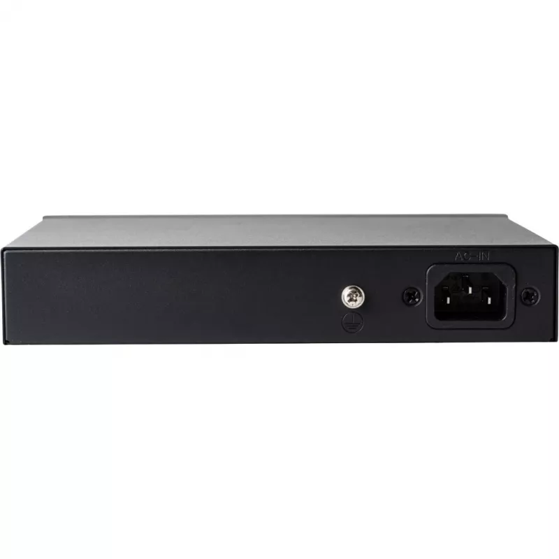 GETFORT GF-106-4PG-65 6-portowy Gigabitowy przełącznik PoE (4 porty PoE+, 65W, niezarządzalny, desktop, metalowy)