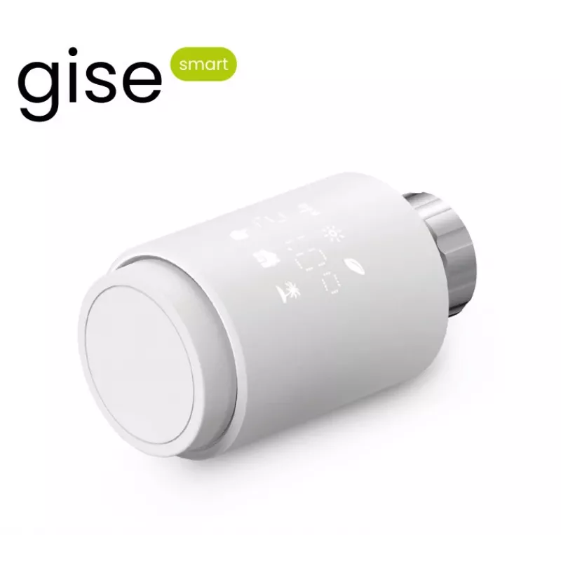 GISE Smart Termostatyczny Zawór Grzejnikowy Zigbee Tuya GTV-ZB