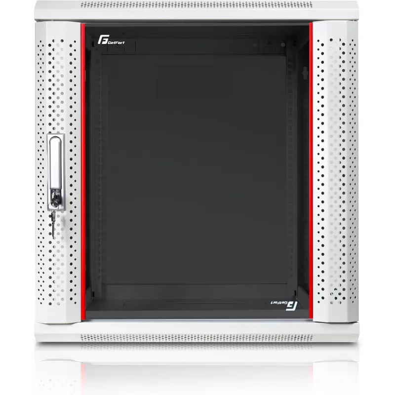 GETFORT 19 inch CALI 12U 600x450 Wall-Mount Rack Cabinet Grey