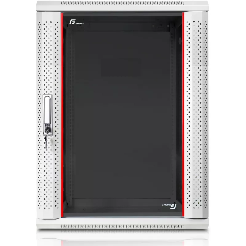 GETFORT WGF18-64EH-WGG 19-calowy 18U Szafa Rack naścienna 600x450 mm Szary