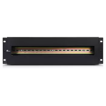 Getfort 3U 22x Schuko Panel Dystrybucji Zasilania 230V 16A 2m Kabel Czarny