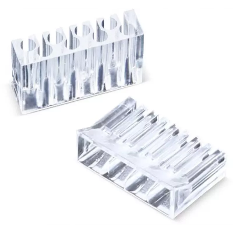 GETFORT RJ45 Cat.6 Shielded Connector 8P8C with Wire Guide (100 pcs)