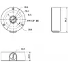 MITON MT-P134 Hermetyczna puszka przyłączeniowa IP55 100x100x50mm Jasnoszary