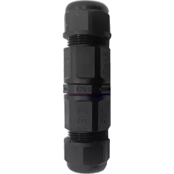 ORNO OR-AE-13621 Prosty złącznik kablowy liniowy, IP68, 5-biegunowy, 4 mm², 400V/20A