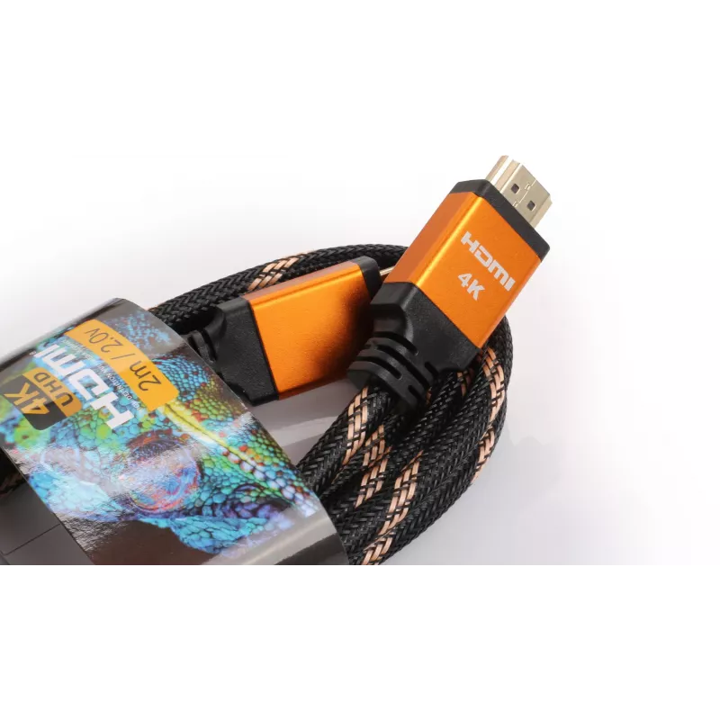 Kabel HDMI-HDMI Opticum RED 4K UHD - 0,5 m (v2.0)