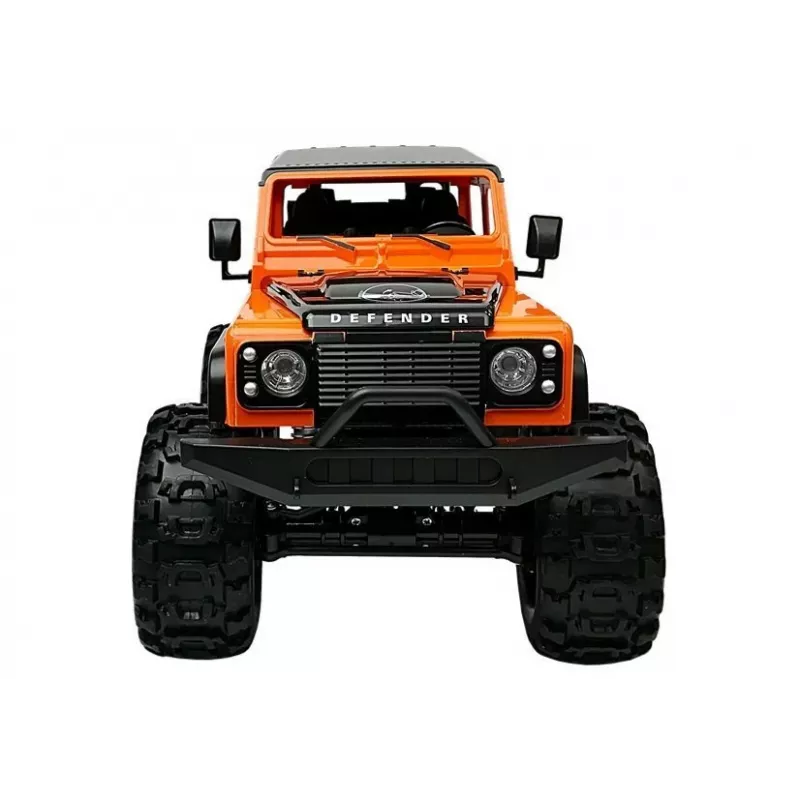 Zdalnie sterowany samochód Double E Land Rover Defender R/C Pomarańczowy 1:14