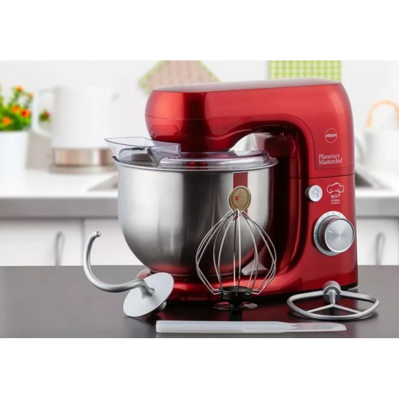 Eldom WRK1250 Chef Wielofunkcyjny Robot Kuchenny, 1500 W, 2.5 L, Miska ze Stali Nierdzewnej, Wyświetlacz LCD, Wbudowana Waga