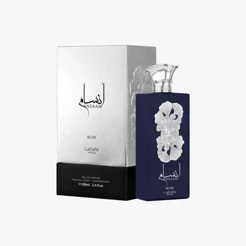 LATTAFA Ansaam Silver Eau de Parfum Spray 100ml