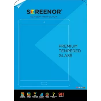 SCREENOR Szkło hartowane do Samsung Galaxy Tab A8 10.5 inch (2022) - Twardość 9H, Zaokrąglone krawędzie 2.5D, Powłoka oleofobowa, Antyodciskowa, Bezpęcherzykowa, Przezroczysta