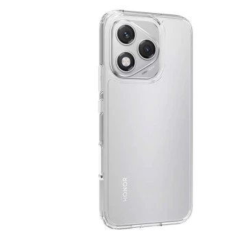 SCREENOR Bumper Case do Honor 90 Lite, przezroczysty TPU, amortyzujący wstrząsy, odporny na zarysowania, smukły profil