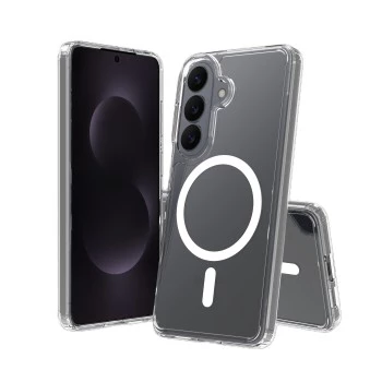 SCREENOR Bumper Case do Samsung Galaxy S26 Magnetyczny Przezroczysty