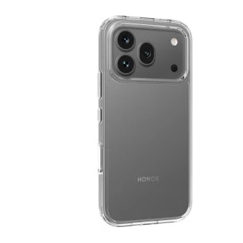 SCREENOR Bumper Case do Honor 50 / 50 Pro, przezroczysty TPU, amortyzujący wstrząsy, odporny na zarysowania, smukły profil, kompatybilny z ładowaniem bezprzewodowym