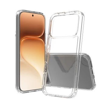 SCREENOR Bumper Case do Honor 50 / 50 Pro, przezroczysty TPU, amortyzujący wstrząsy, odporny na zarysowania, smukły profil, kompatybilny z ładowaniem bezprzewodowym