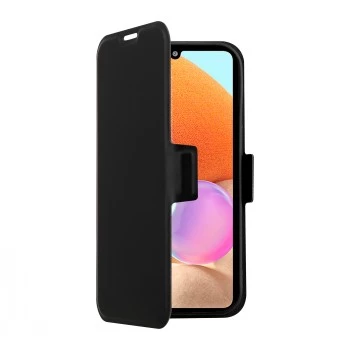 SCREENOR Clever Samsung Galaxy A22 5G Wallet Case Black