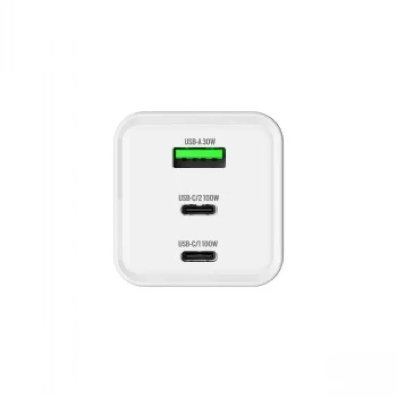 GRATEQ HALTI GaN PD/PPS 2xUSB-C/1xUSB-A 100W Ładowarka ścienna Czarna
