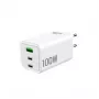 GRATEQ HALTI GaN PD/PPS 2xUSB-C/1xUSB-A 100W Ładowarka ścienna Czarna
