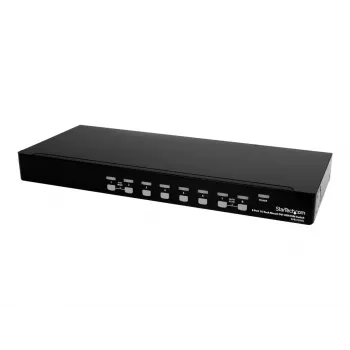 StarTech.com 8 Port 1U DVI USB KVM Switch - 8-Way DVI-I / USB-B Switch for Rack Mounting