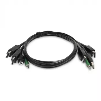 StarTech.com 2-Port DVI-I USB KVM Switch z obsługą audio - zgodny z TAA