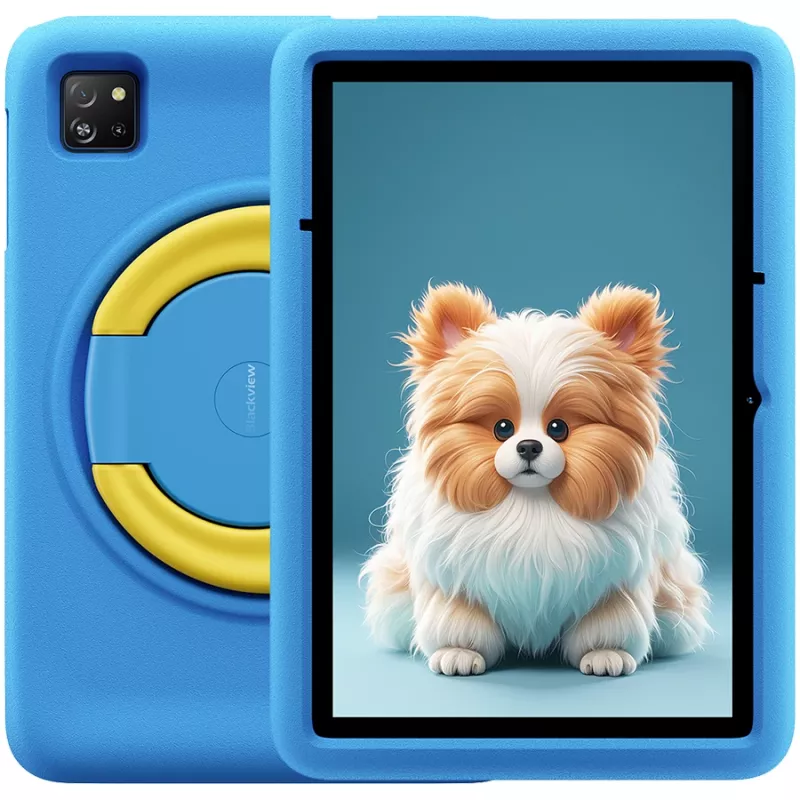 Tablet Blackview Tab A6 Kids, 10.1-calowy HD+ IPS, 4GB RAM, 128GB Pamięci, Android 14, Ocean Blue