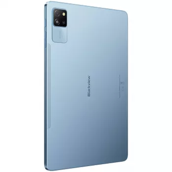 Blackview Tab 60 Pro SET LTE 10.1-calowy HD+IPS 800x1280 60Hz 8GB/128GB, Octa-core T606 1.6GHz Kamera przednia 5MP Tylna 8MP Bateria 7700mAh + Ładowarka Kabel USB Type-C Narzędzie SIM Folia Etui Pasywny rysik Mysz Klawiatura EN Android 15 Sunny Sky Blue