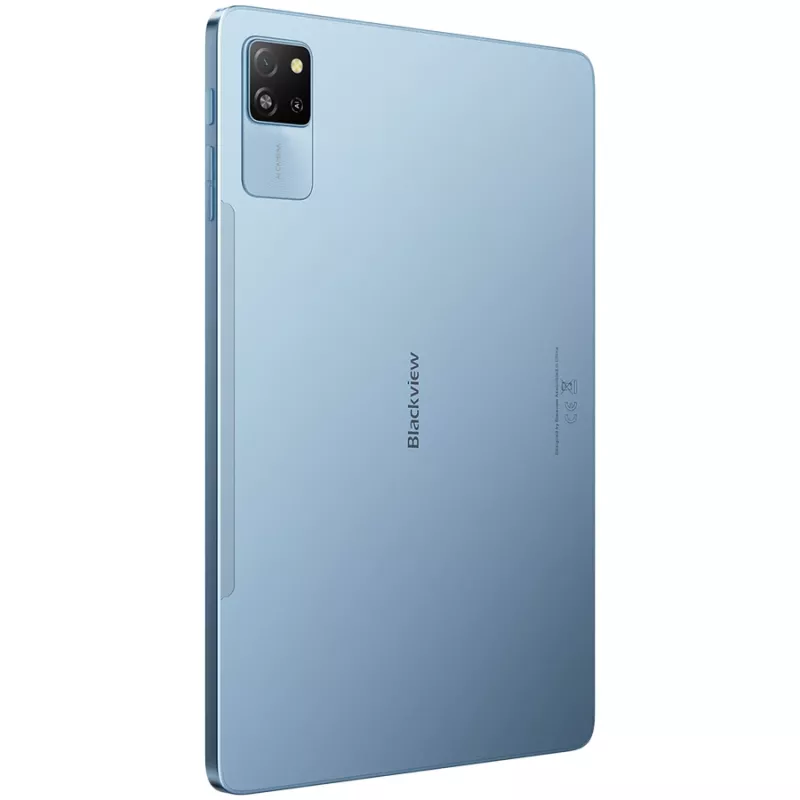 Blackview Tab 60 Pro SET LTE 10.1-calowy HD+IPS 800x1280 60Hz 8GB/128GB, Octa-core T606 1.6GHz Kamera przednia 5MP Tylna 8MP Bateria 7700mAh + Ładowarka Kabel USB Type-C Narzędzie SIM Folia Etui Pasywny rysik Mysz Klawiatura EN Android 15 Sunny Sky Blue